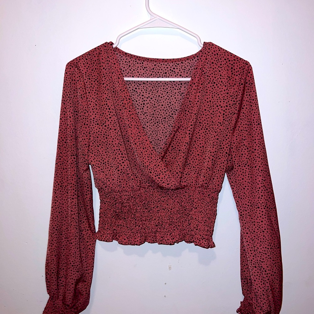 long sleeve blouse